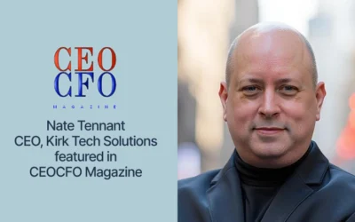 Nate Tennant, Founder & CEO of Kirk Tech Solutions Featured in CEOCFO Magazine