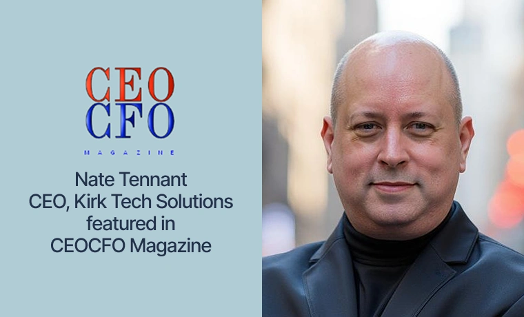 Nate Tennant Featured in CEOCFO Magazine