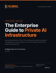 The Enterprise Guide to Private AI Infrastructure