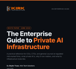 The Enterprise Guide to Private AI Infrastructure