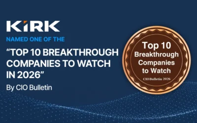 Kirk Tech Solutions Named One of CIO Bulletin’s “Top 10 Breakthrough Companies to Watch in 2026”