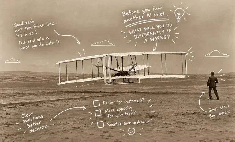 Before You Fund Another AI Pilot